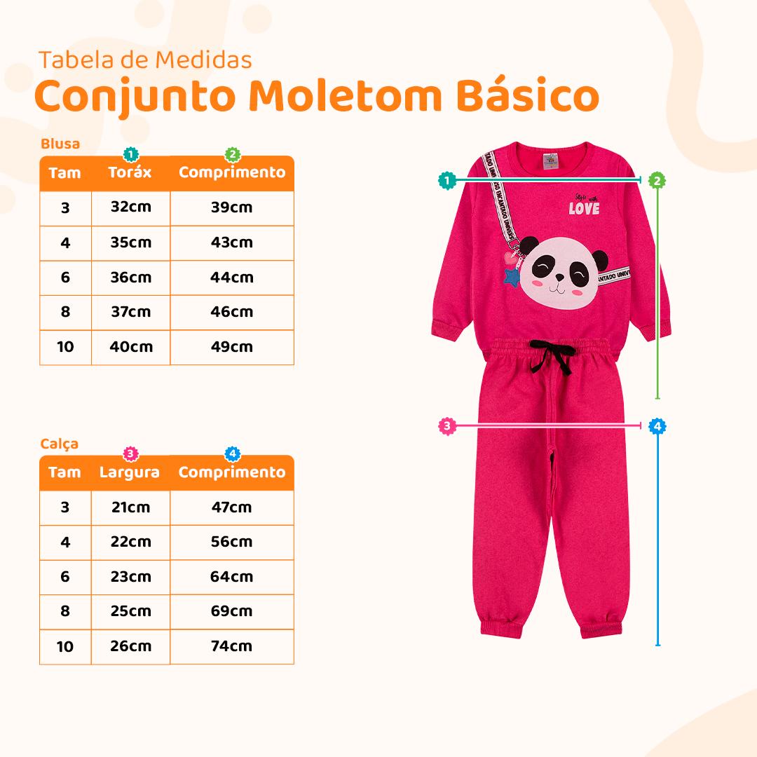 Tabela de medidas
